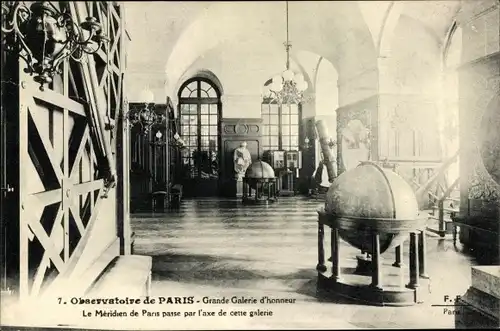 Ak Paris V., L'Observatoire, Grande Galerie d'honneur