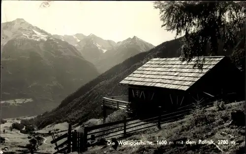 Ak Mallnitz in Kärnten, Wolligger Hütte, Polinik