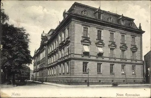 Ak Mainz am Rhein, Neues Gymnasium