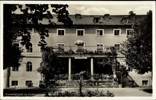 Ak Bad Alexandersbad im Fichtelgebirge Oberfranken, Kurhaus