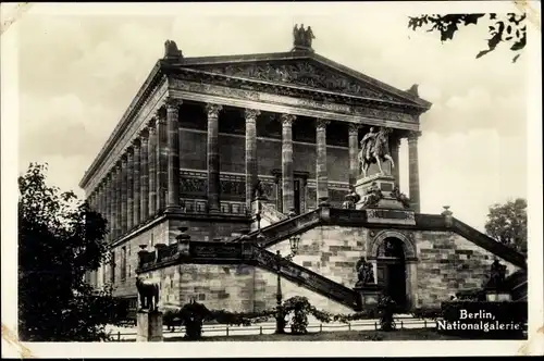 Foto Ak Berlin Mitte, Nationalgalerie