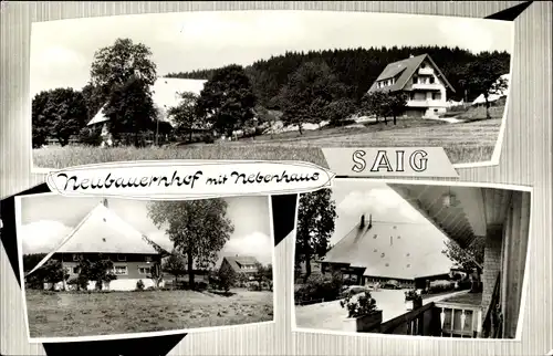 Ak Lenzkirch im Schwarzwald, Gesamtansicht, Neubauernhof