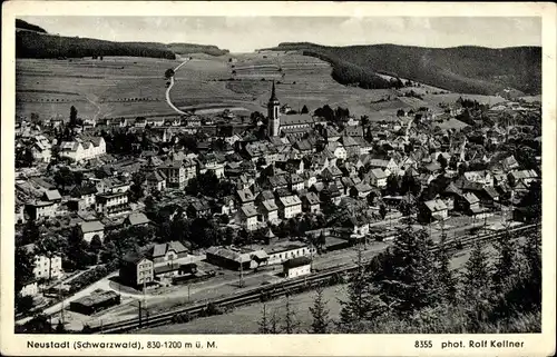 Ak Waldau Titisee Neustadt im Breisgau Schwarzwald, Gesamtansicht