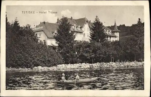 Ak Titisee Neustadt im Breisgau Hochschwarzwald, Hotel Titisee