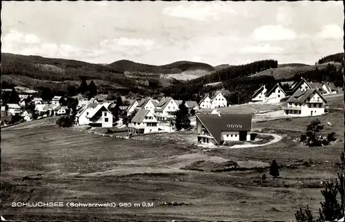 Ak Schluchsee im Schwarzwald, Gesamtansicht