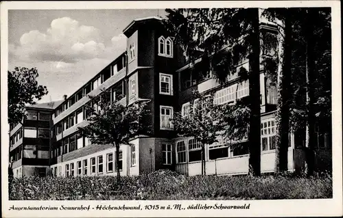 Ak Waldshut Tiengen am Hochrhein, Augensanatorium Sonnenhof