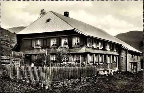 Ak Menzenschwand Sankt Blasien im Schwarzwald, Haus Franz Schwörer