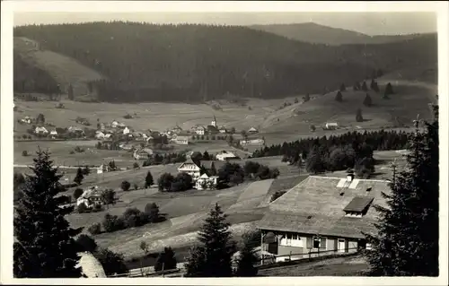 Ak Falkau Feldberg im Schwarzwald, Gesamtansicht, Ferienheim, Altglashütte