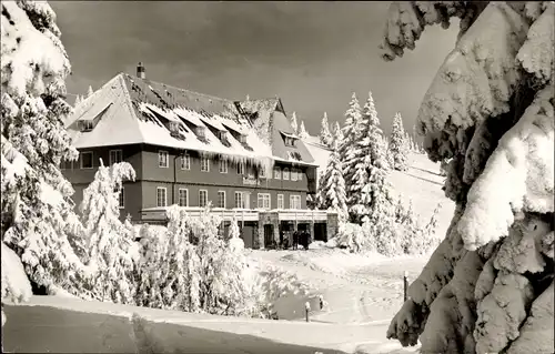 Ak Feldberg im Schwarzwald, Hotel Albquelle