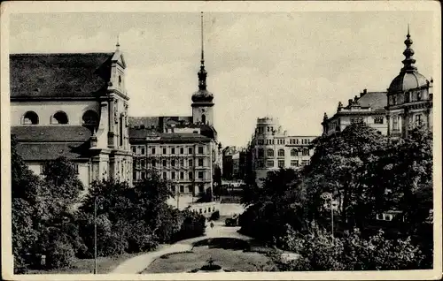 Ak Brno Brünn Südmähren, Lazansky-Platz