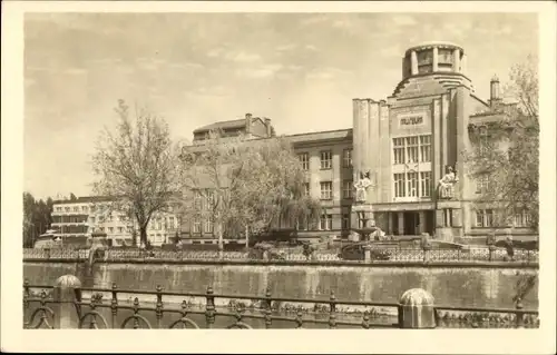 Ak Hradec Králové Königgrätz Stadt, Mestske museum