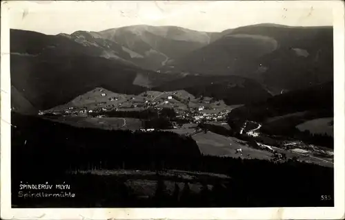 Ak Spindleruv Mlýn Spindlermühle Riesengebirge Region Königgrätz, Gesamtansicht