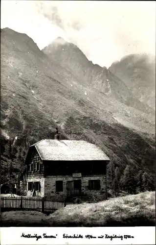 Ak Dösen Mallnitz in Kärnten, Dösenhütte, Dösner Hütte, Eggeralm