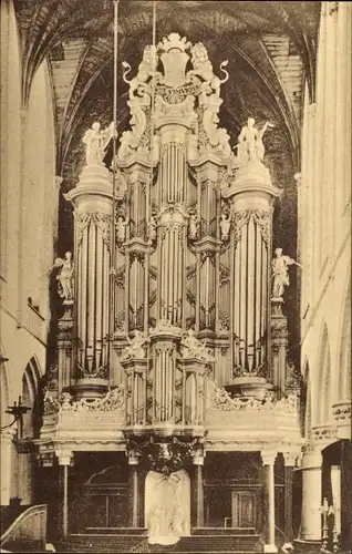 Ak Haarlem Nordholland Niederlande, Orgel, Groote Kerk