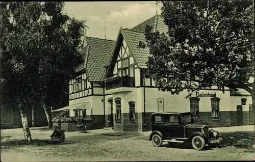 Ak Ahausen in Niedersachsen, Gasthaus Zur Römerschanze, Auf der Bünte