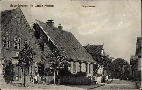 Ak Neuenkirchen Land Hadeln Niedersachsen, Hauptstraße