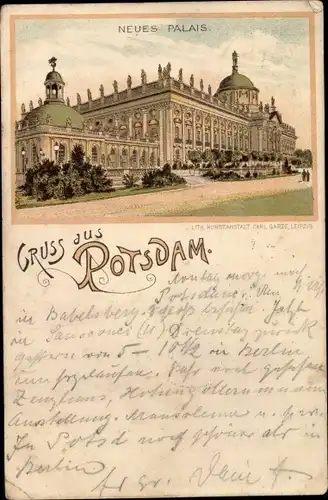 Litho Potsdam in Brandenburg, Neues Palais