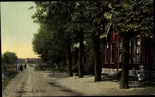 Ak Wilnis De Ronde Venen Utrecht, Straßenpartie, Haus