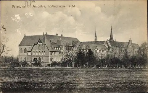 Ak Lüdinghausen Münsterland, Pensionat St. Antonius
