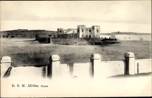 Ak Namibia Deutsch Südwestafrika, Feste