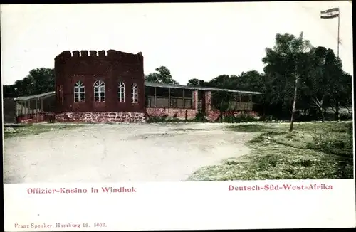 Ak Windhoek Windhuk Namibia Deutsch Südwestafrika, Offizierkasino