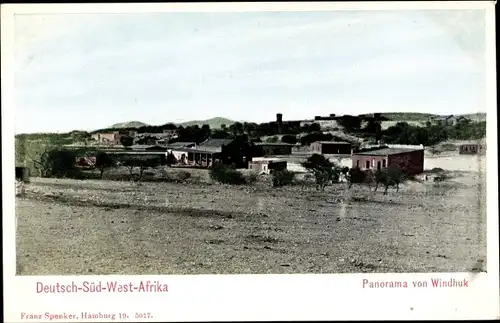 Ak Windhoek Windhuk Namibia Deutsch Südwestafrika, Panorama