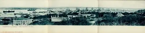 Klapp Ak Maputo Lourenco Marques Mosambik, Panorama from the Hill