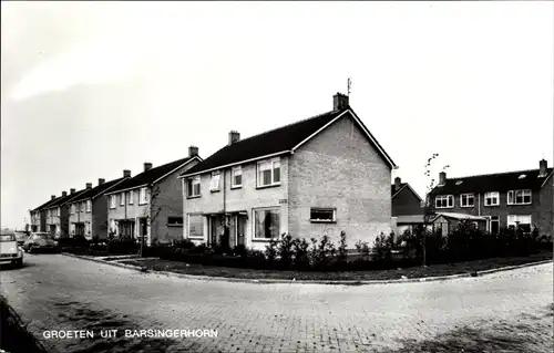 Ak Barsingerhorn Nordholland Niederlande, Straßenpartie, Häuser