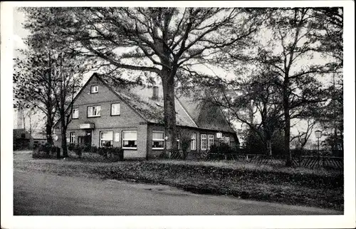 Ak Hoope Hagen im Bremischen, Pape's Gasthaus