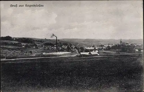 Ak Regnitzlosau in Oberfranken, Panorama