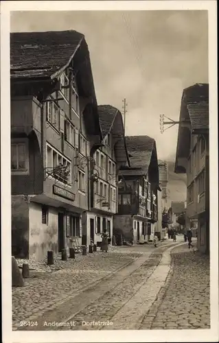 Ak Andermatt Kanton Uri, Dorfstraße