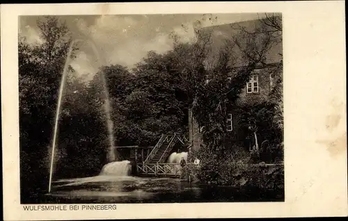 Ak Pinneberg in Holstein, Wulfsmühle, Restaurant