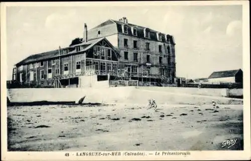 Ak Langrune sur Mer Calvados, Le Preventorium