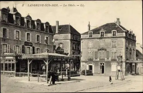 Ak Langrune sur Mer Calvados, Les Hotels