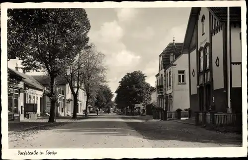 Ak Sörup in Angeln, Dorfstraße