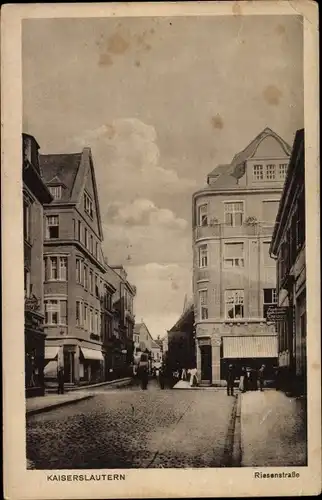 Ak Kaiserslautern in der Pfalz, Riesenstraße