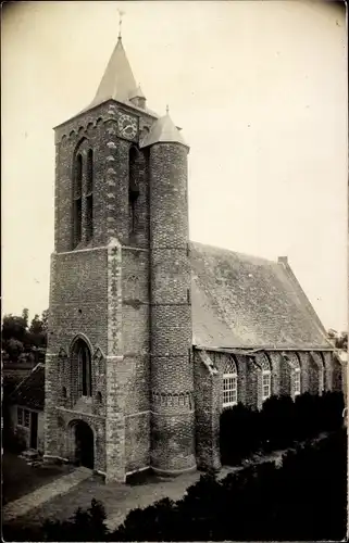 Foto Ak Ritthem Zeeland, Kirche