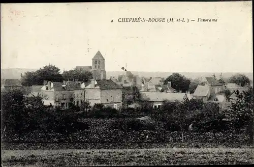 Ak Cheviré le Rouge Maine et Loire, Panorama