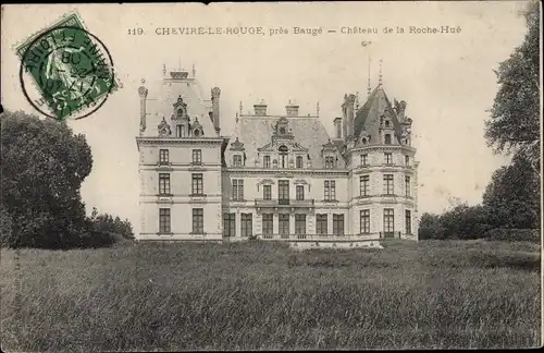 Ak Cheviré le Rouge Maine et Loire, Chateau de la Roche Hue