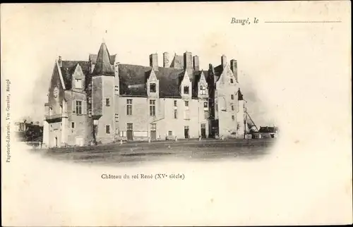 Ak Baugé Maine et Loire, Chateau du roi Rene