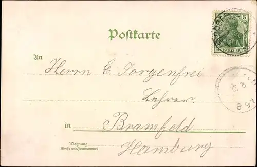 Litho Dallgow Döberitz im Havelland, Truppenübungsplatz, Offizerscasino, Wasserturm