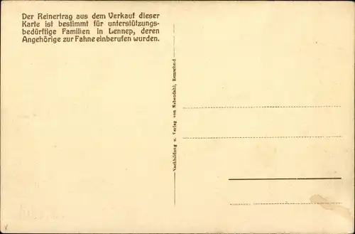 Ak Lennep Remscheid im Bergischen Land, Realgymnasium