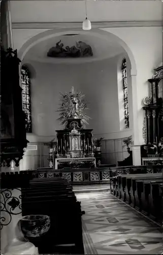 Ak Simmern im Hunsrück, Kircheninneres