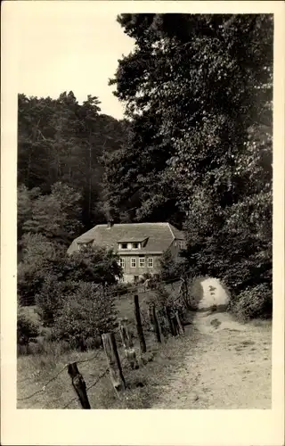 Ak Ruppiner Schweiz Neuruppin, Boltenmühle