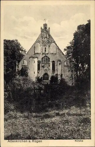 Ak Altenkirchen auf Rügen, Kirche