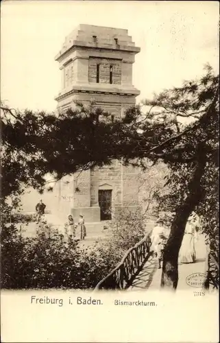 Ak Freiburg im Breisgau, Bismarckturm