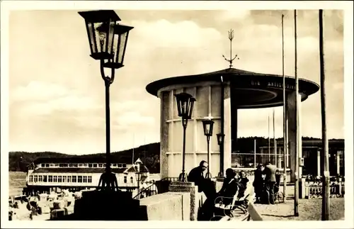 Ak Seebad Binz auf Rügen, Musikpavillon