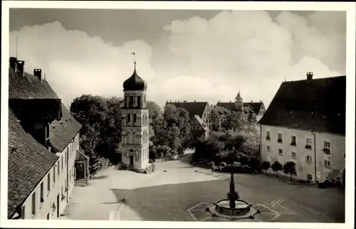 Ak Heiligenberg in Baden, Schloss Vorhof