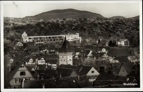 Ak Waiblingen in Württemberg, Blick auf den Ort