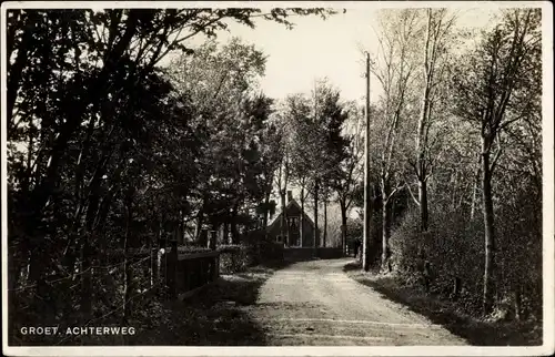 Ak Groet Nordholland, Achterweg